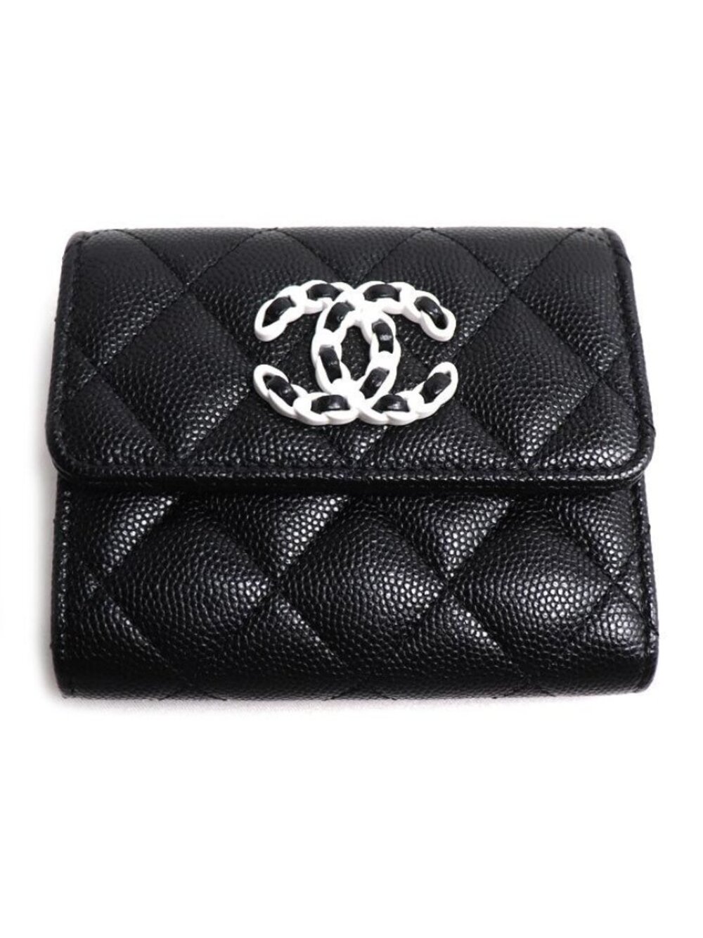 Chanel 19 Small Flap Wallet Trifold